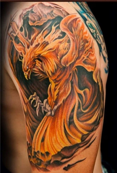 Tatuagens de Fênix, Significado e +55 Ideias! Phoenix tattoo