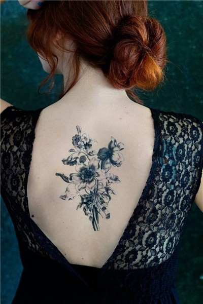 Temporary Art Tattoo DIY by Lana Red Studio #tattoo Wildflow