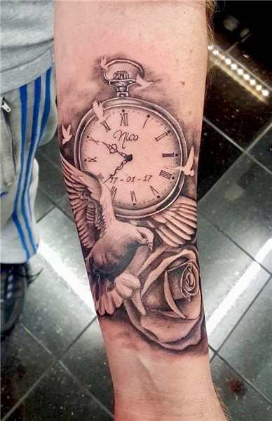 Tendance Tattoo : tatuajes de relojes Idées de tatouage Tatt