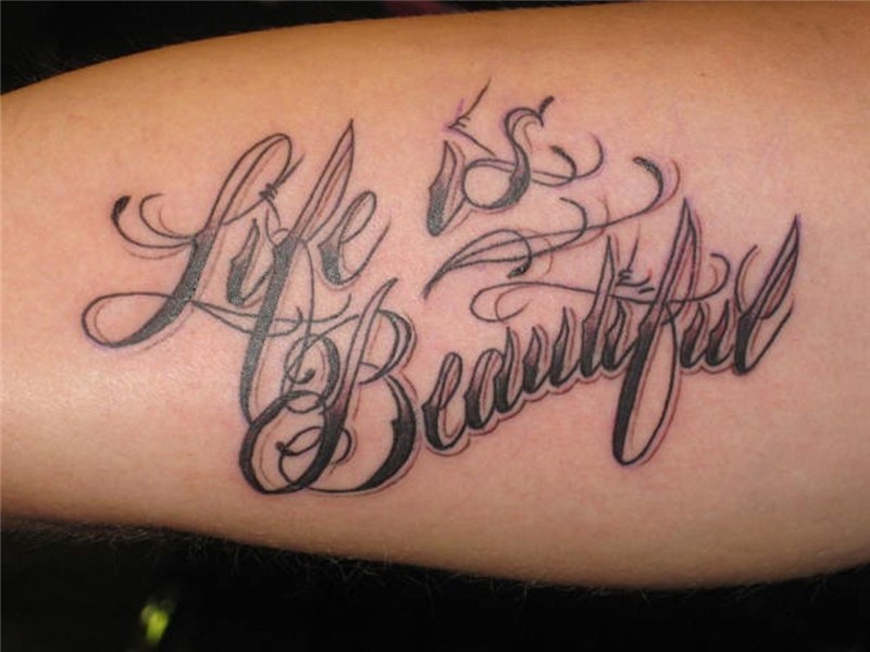 That says it all Design your tattoo, Calligraphy tattoo, Tat