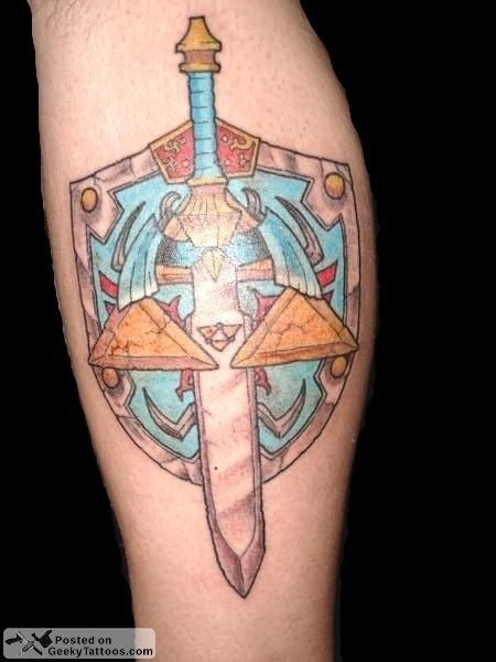 The Definitive Collection of Legend of Zelda Tattoos Zelda t