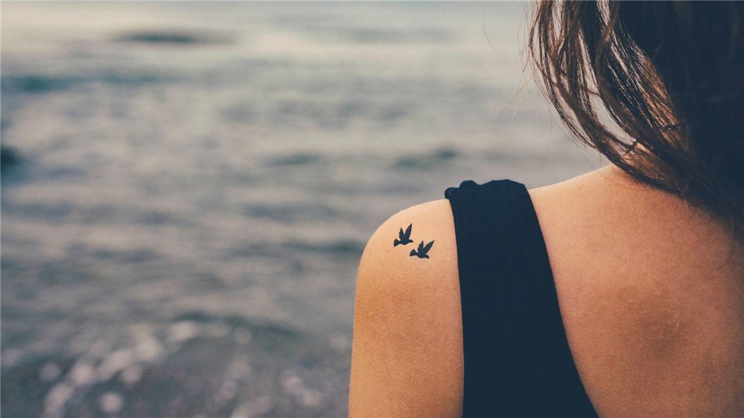 The Dramatic Diva - Minimalist Tattoo Ideas That Will Make Y