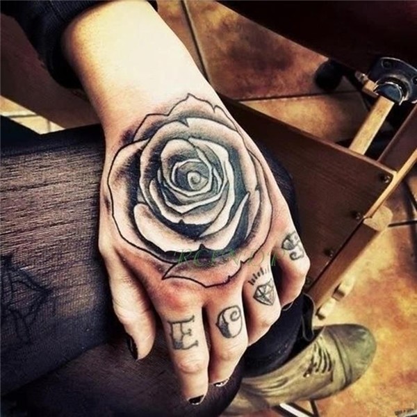 The ROSE Tattoo #rose #tattoo #temporary #flower #bodyart #t