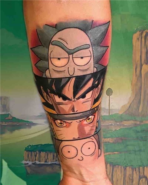 The Very Best Rick and Morty Tattoos Rick and morty tattoo,