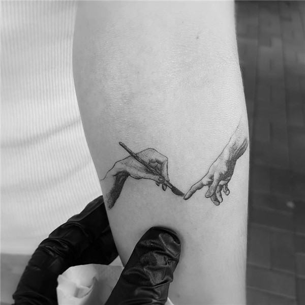 The creation of God By Alexandyr Valentine Tattoos, Pattern