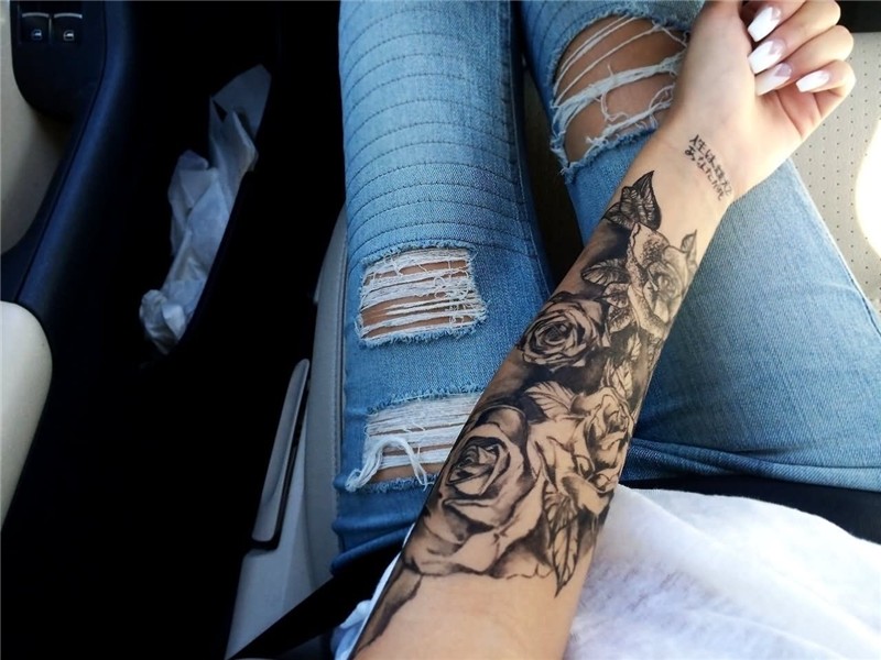 The rose tattoos for women forearm Tattoos, Cool tattoos, Sl