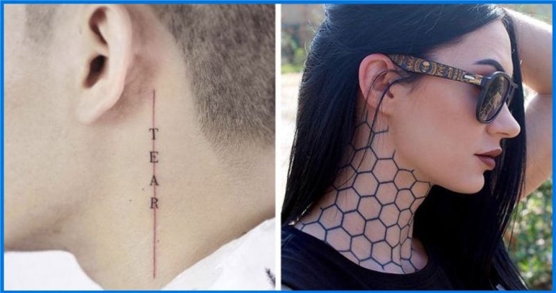 These Elegant Neck Tattoos Will Inspire You To Get Inked As
