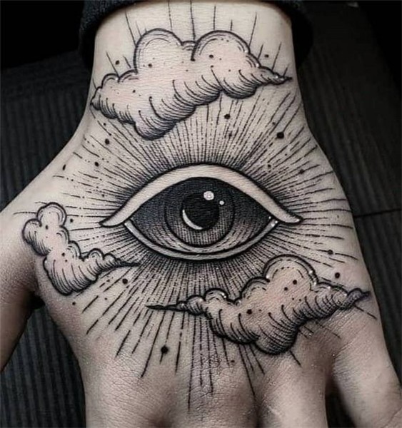 Third Eye Hand Tattoo Third eye tattoos, Hand tattoos for gu