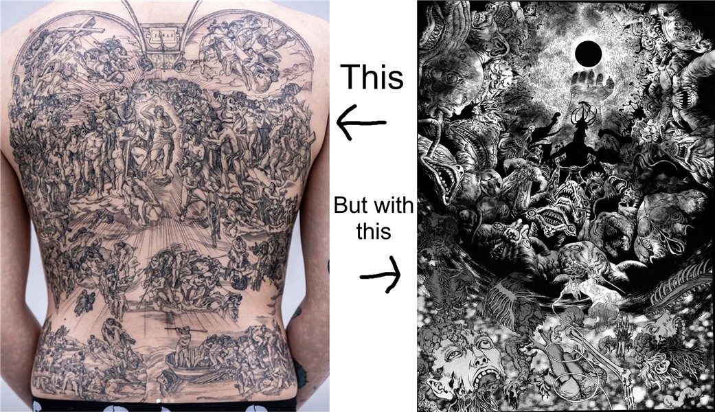 This is my idea for a berserk tattoo - Imgur
