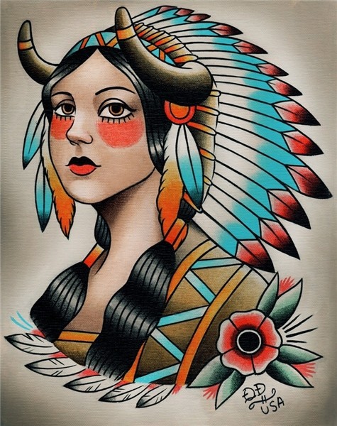 This item is unavailable Etsy Traditional tattoo prints, Ind