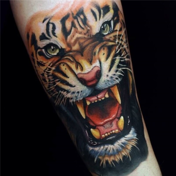 Tiger Tattoo Designs - Combination of Power, Wisdom and Fear