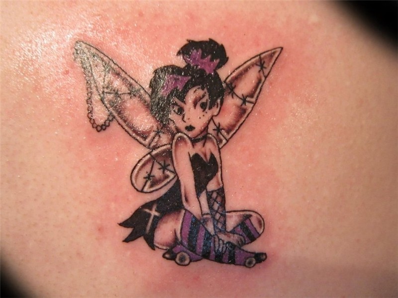 Tinkerbell Tattoo Art in 2017: Real Photo, Pictures, Images