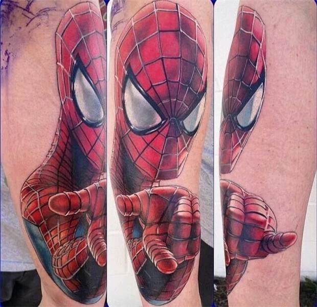 Tony Sklepic - Canada Marvel tattoos, Spiderman tattoo, Geek