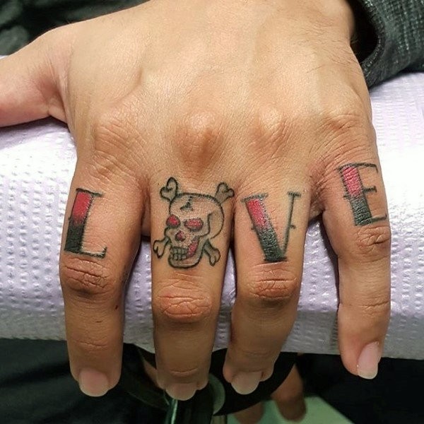 Top 100 Best Knuckle Tattoos For Men - A Fist Full Of Ideas