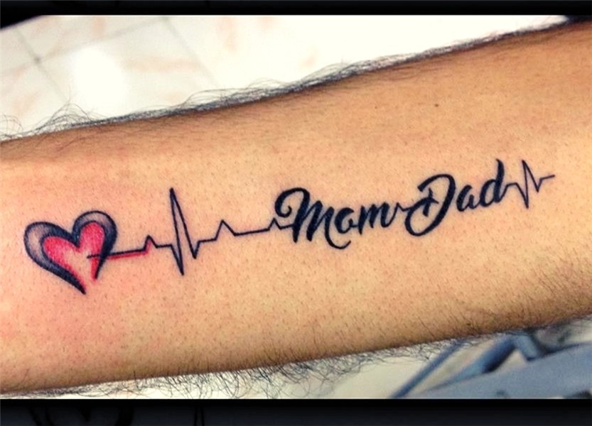 Top 20 Mom and Dad Creative Tattoo Ideas With HD Images - TB