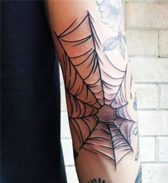 Top 50 Tattoos with meanings - Spider Web Tattoo Tattoos, We