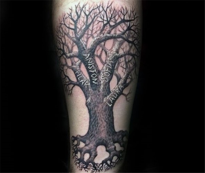Top 59 Family Tree Tattoo Ideas - 2021 Inspiration Guide Tre