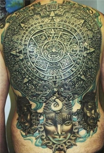 Total Awesomeness - 24 Pics Aztec tattoo, Aztec tattoos, Azt