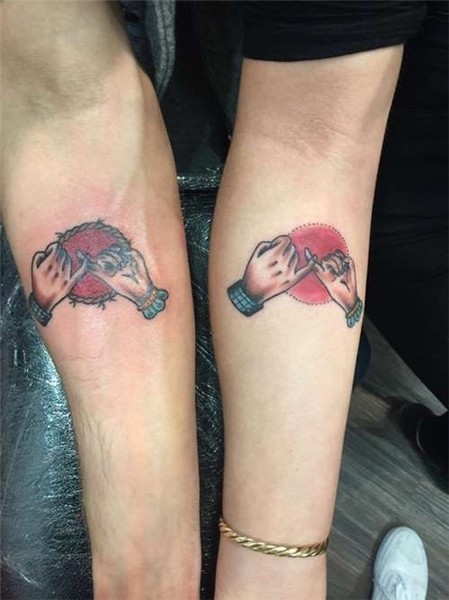 Traditional Pinky Promise Tattoo - Tattoo Shortlist Couple t