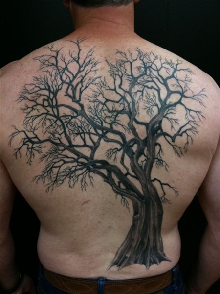 Tree Backpiece Tattoo - Amazing Tattoo Ideas