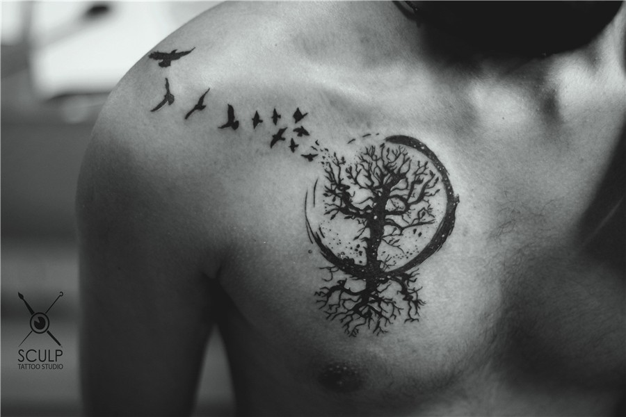 Tree Of Life Chest Tattoo * Arm Tattoo Sites