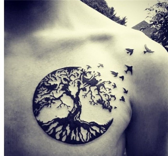 Tree Tattoo Images Amp Designs throughout The Awesome Tree T