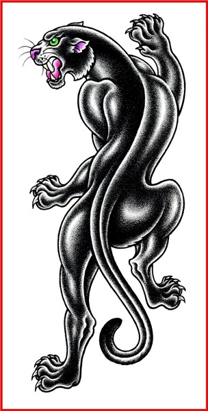 Tribal Art Black Panther Tribal Tattoo Designs - tattoo desi
