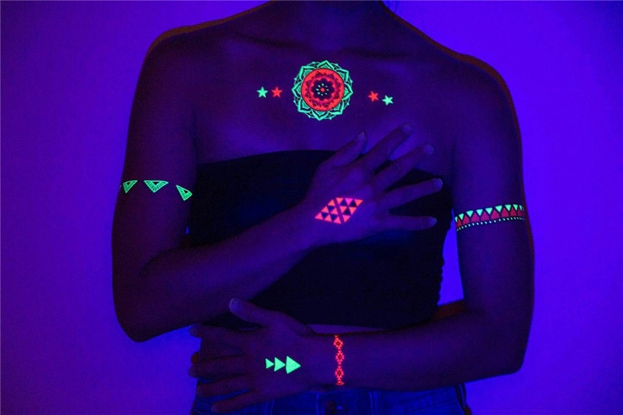 TribeTats NYC - Glow Collection - UV Blacklight