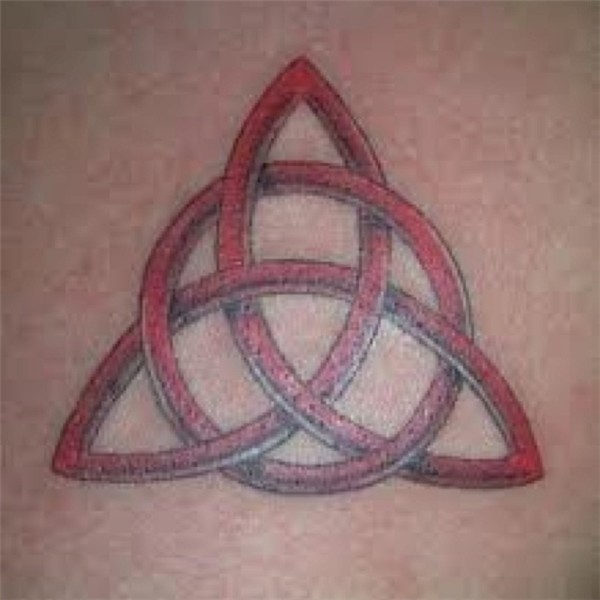 Triquetra tattoo I would love if this was in royal purple! W