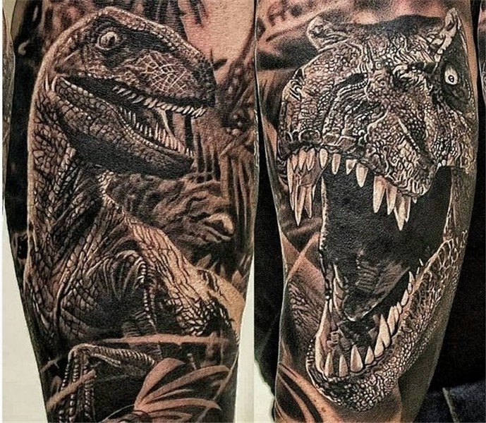 Tuesday Exclusive: 20 of the Coolest Velociraptor Tattoos Vo