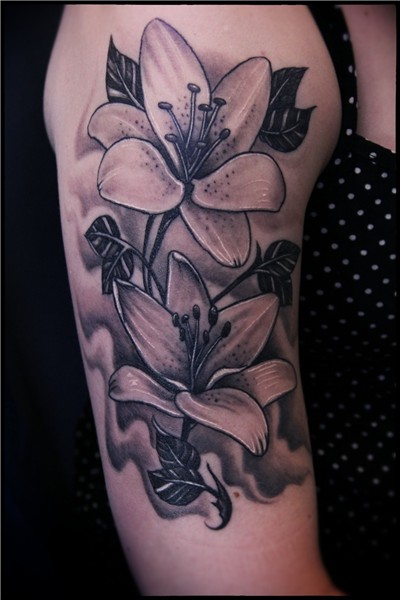 Tumblr Lily tattoo, Lillies tattoo, Flower tattoo