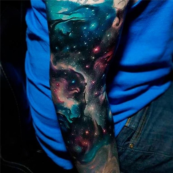 UFUNK.net Cool tattoos for guys, Galaxy tattoo, Astronomy ta