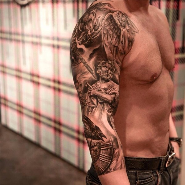 UFUNK.net Full sleeve tattoos, Tattoo sleeve men, Sleeve tat
