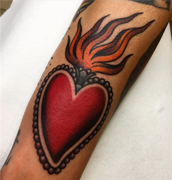 UPDATED: 44 Sacred Heart Tattoo Designs (August 2020)