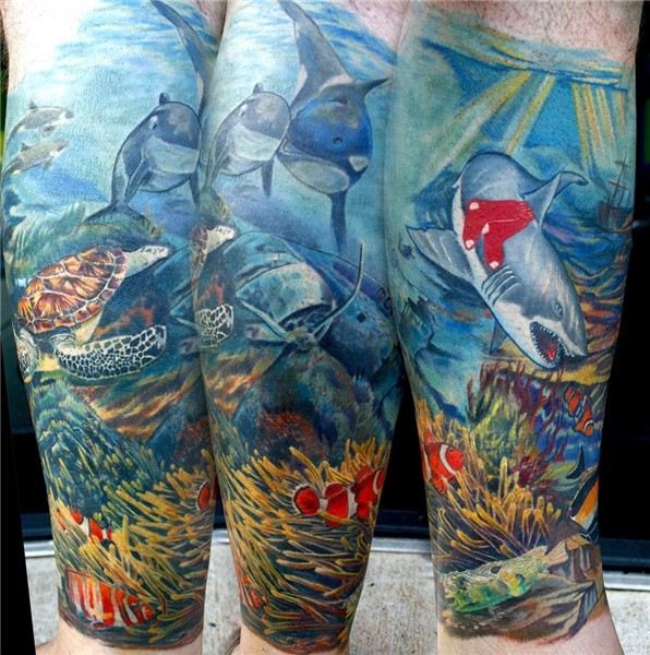 Underwater-tattoo-2-by-Todo-@-ABT-Tattoo Todo Brennan Flickr