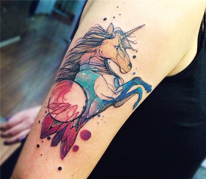Unicorn Tattoo Meaning - BlendUp Tattoo Signs
