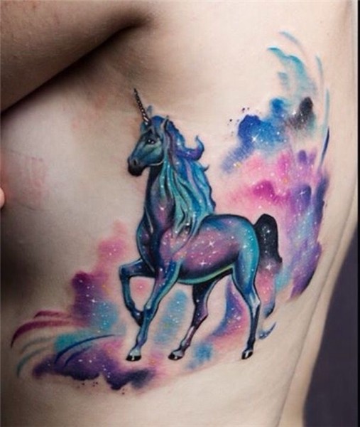 Unicorn tattoo Fantasy tattoos, Unicorn tattoo designs, Gala
