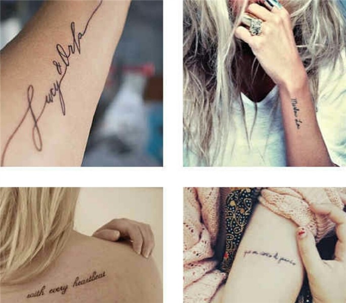 Unique Font Ideas For Your Next Tattoo!!! - Musely