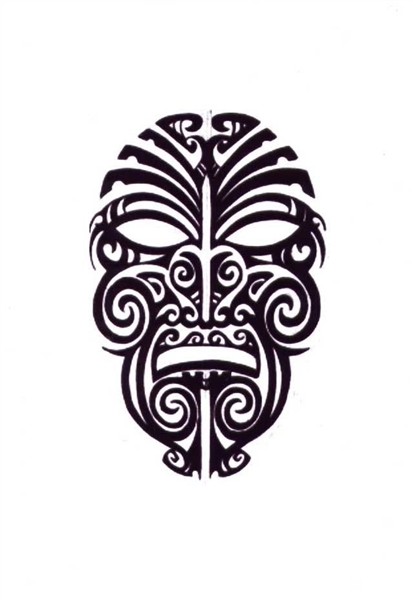 Unknown Maori dövme tasarımları, Polinezya dövmeleri, Tribal