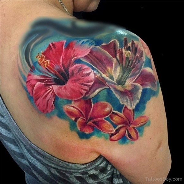 Various size beautiful hibiscus flower tattoo ideas - Body T