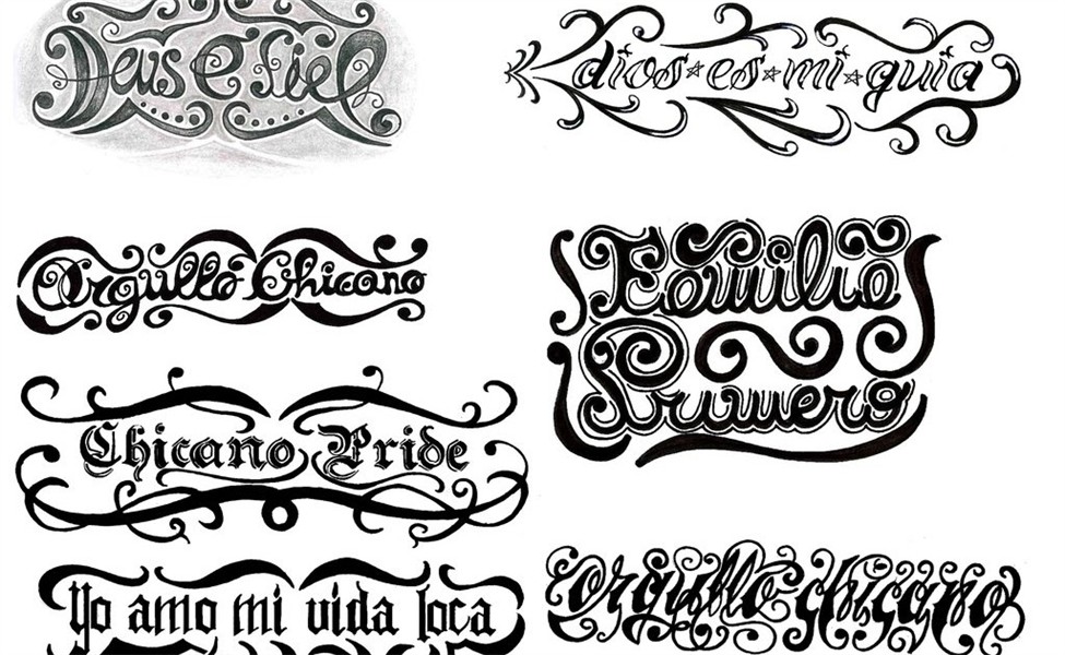 Viral 10+ Lettering Tattoo Design, Paling Baru!