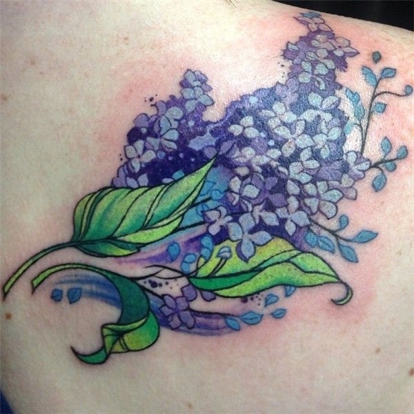 Water Colour Lilacs by Tegan @chronicink #chronicink Lilac t