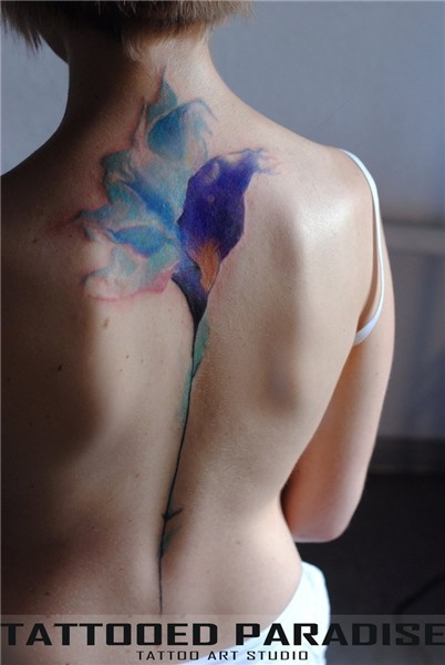 Watercolor Iris Tattoo at PaintingValley.com Explore collect