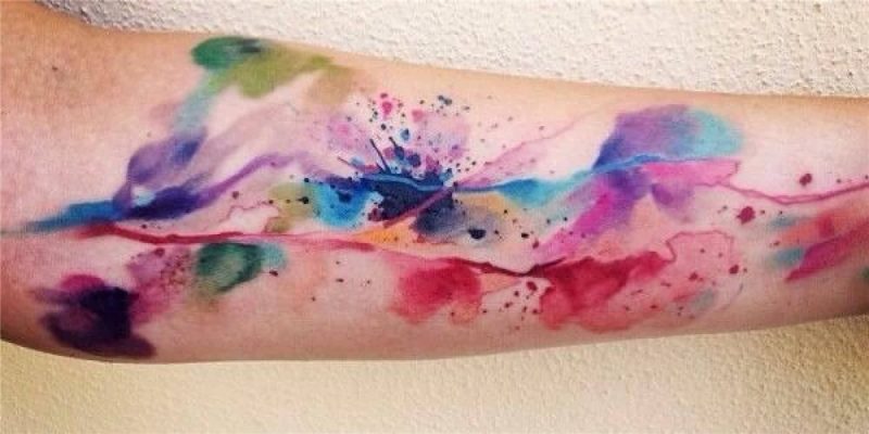 Watercolor Tattoos, Designs And Ideas Picture tattoos, Paint