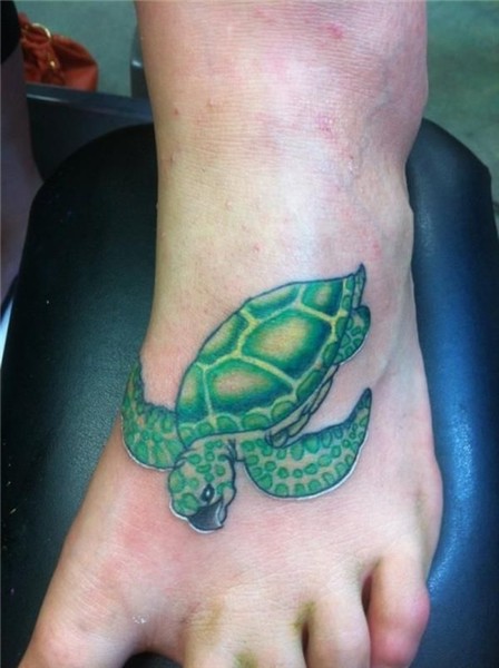 Watercolor Tattoos Turtle Ideas - Flawssy