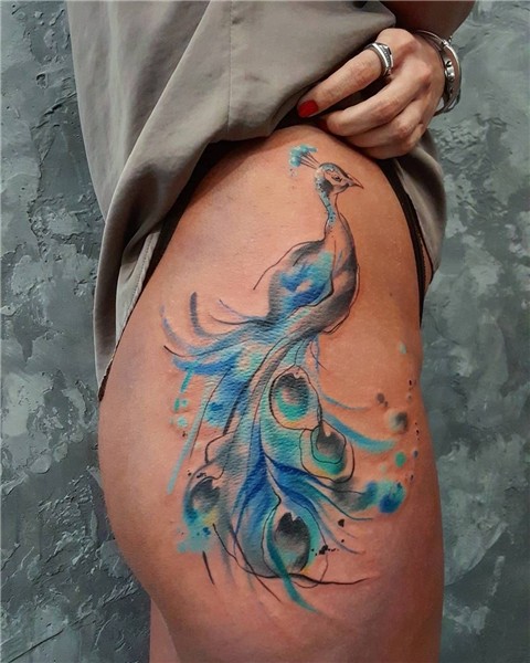 Watercolor Tattoos Will Turn Your Body into a Living Canvas