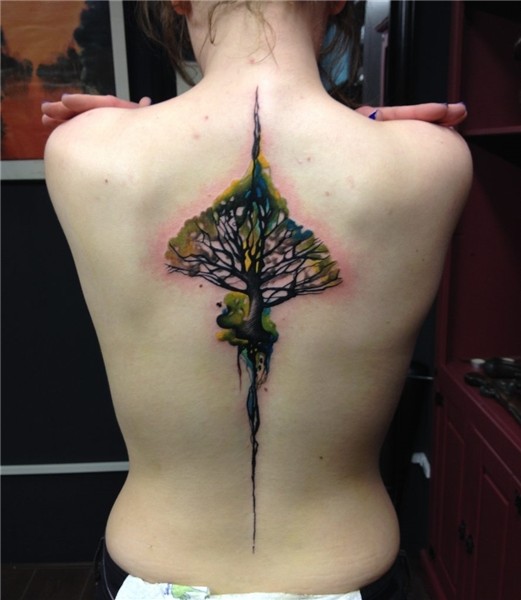Watercolour Tree Tattoo - Album on Imgur