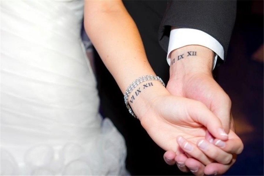 Wedding date Tattoos