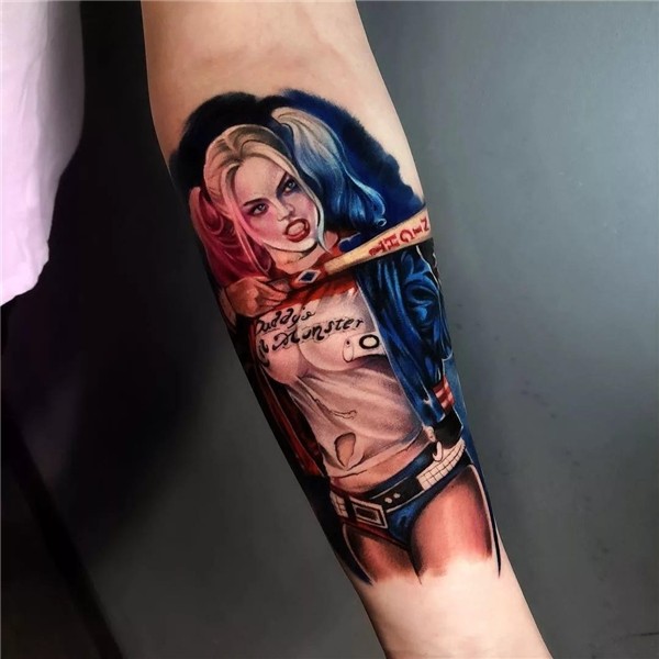 What does Harley Quinn tattoo mean for men and women