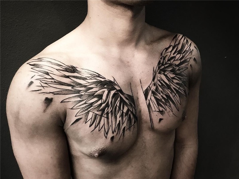 Wings Tattoo 59 Tatuajes, Ángeles oscuros y Deviantart